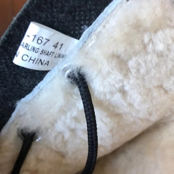 Alegria black emboss rose tall boots. Black. inner lace up. New in box! - Picture 9 of 10